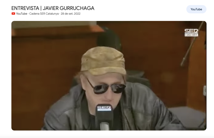 Cadena Ser Javier Gurruchaga