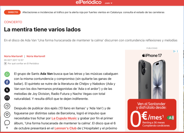 El Periodico Ada Van