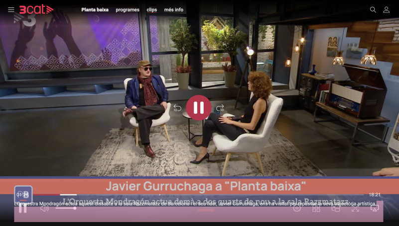 TV3 Javier Gurruchaga