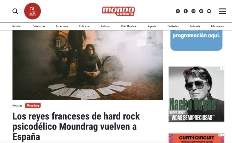 Mondo Sonoro Moundrag